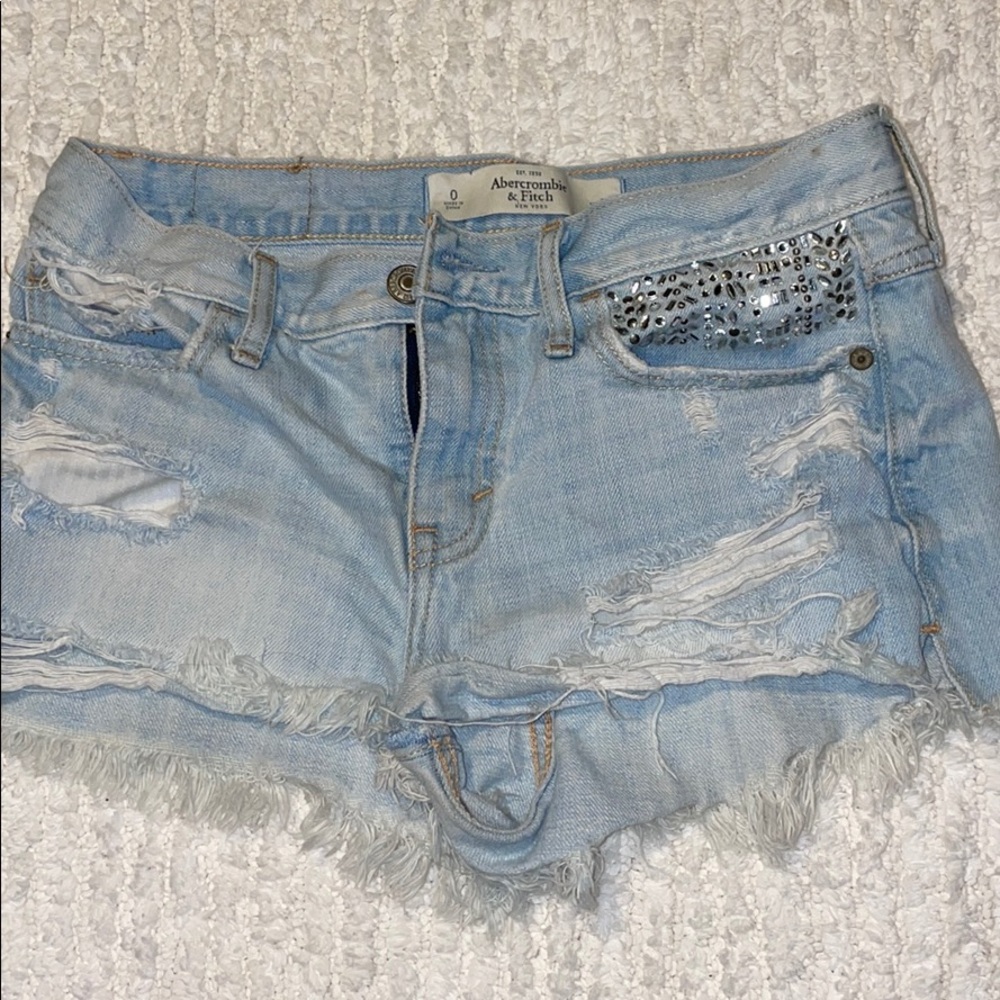 Abercrombie and Fitch high waisted size 0 shorts